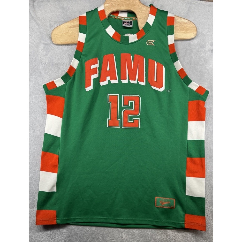 Colosseum FAMU Basletball Jersey Vintage Florida A&M Rattlers HBCU Size 2XL RARE